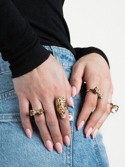 bague léopard
