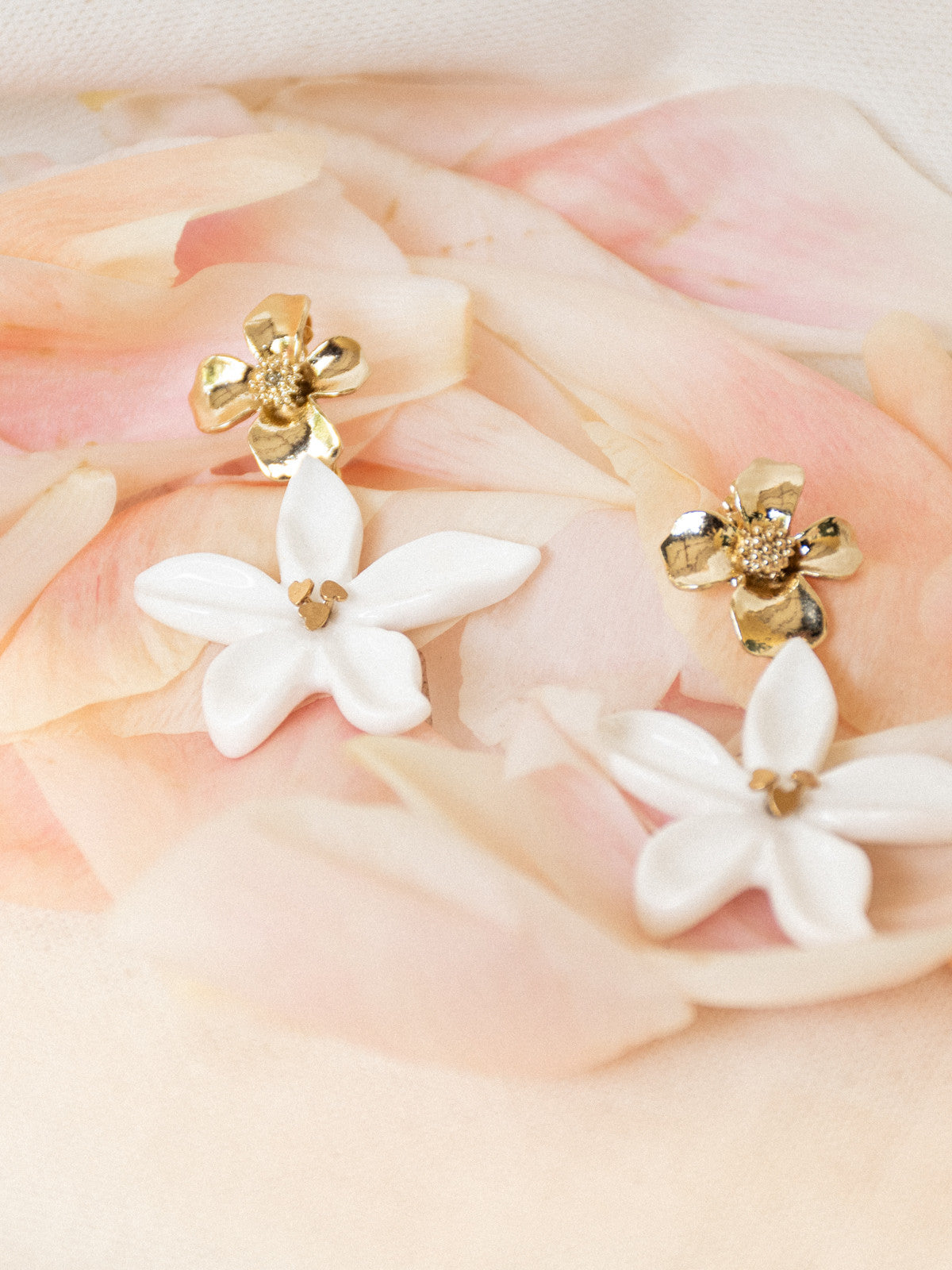 Boucles d'oreilles jasmin - Jasmin et moi