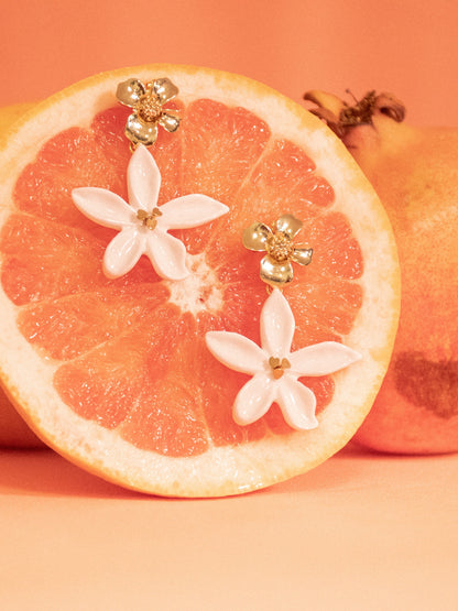 Boucles d'oreilles jasmin - Jasmin et moi