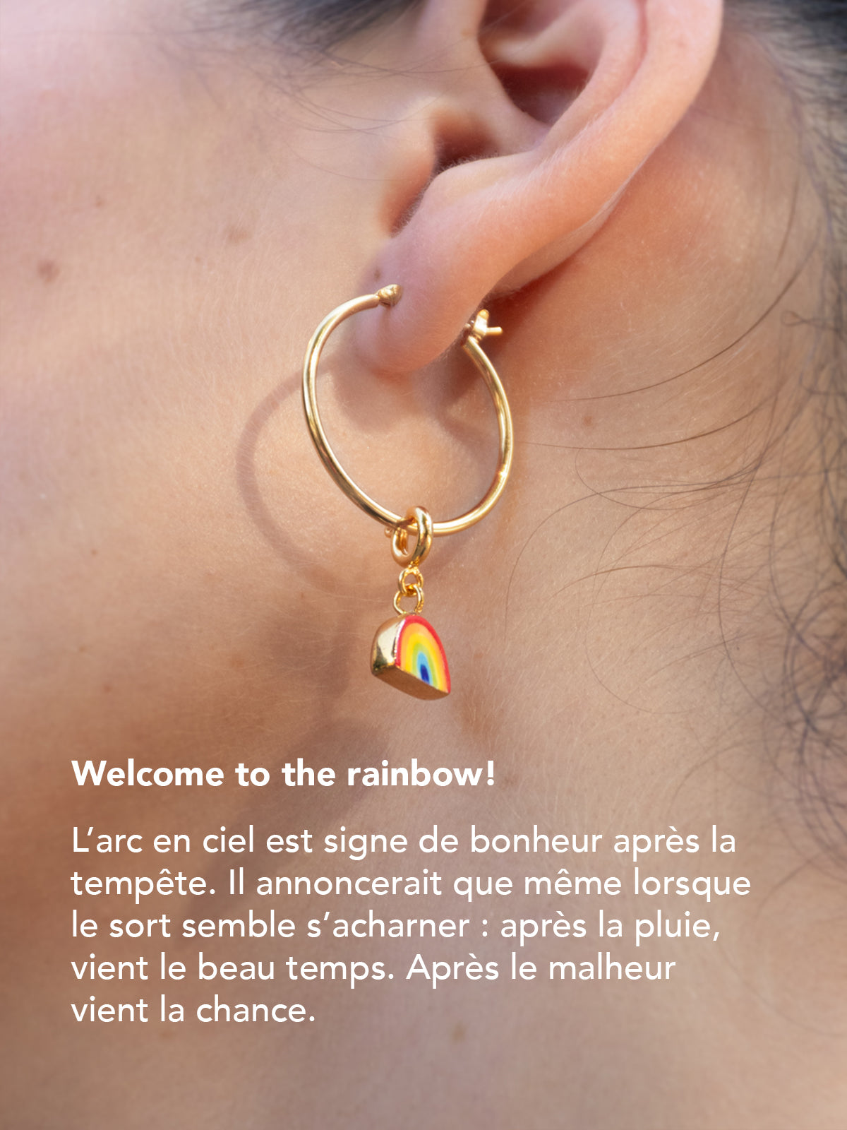 Bracelet arc-en-ciel - Lucky you