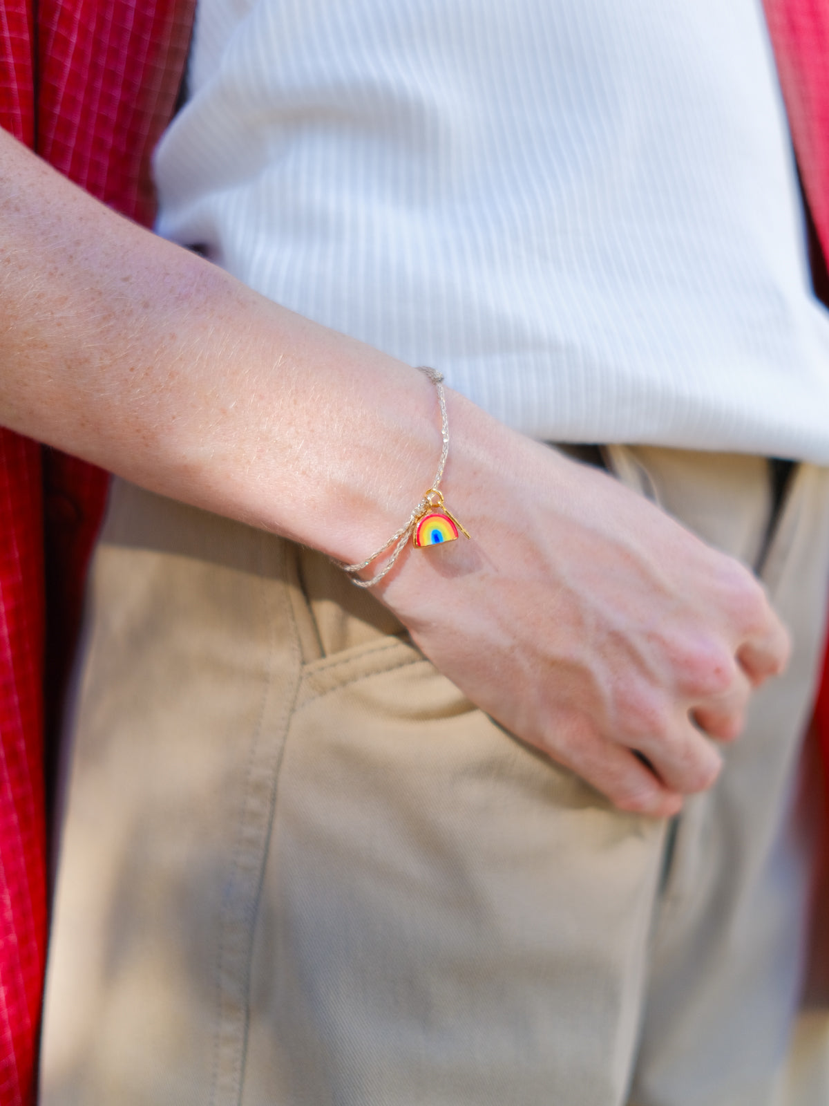 Bracelet arc-en-ciel - Lucky you