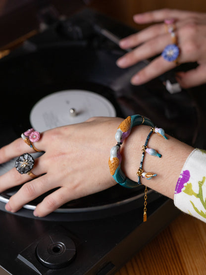 Bracelet bisou oiseau