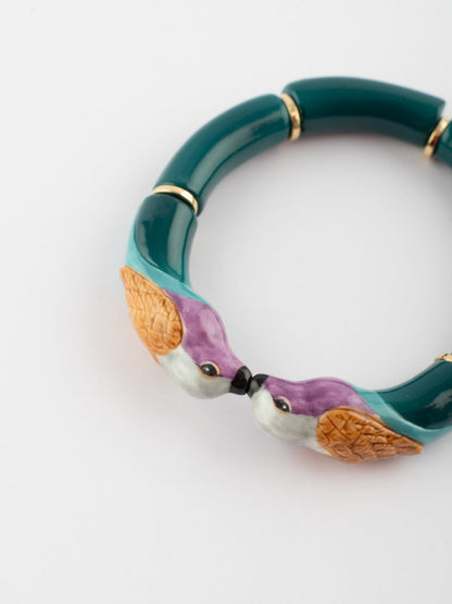 Bracelet bisou oiseau