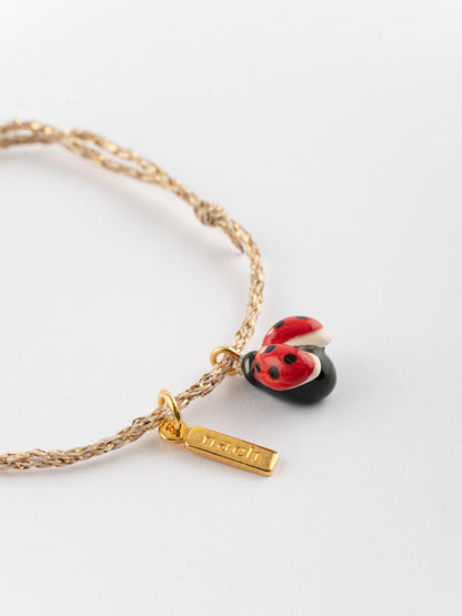 Bracelet coccinelle - Lucky you