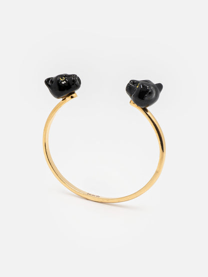 Bracelet FaceToFace panthère noire