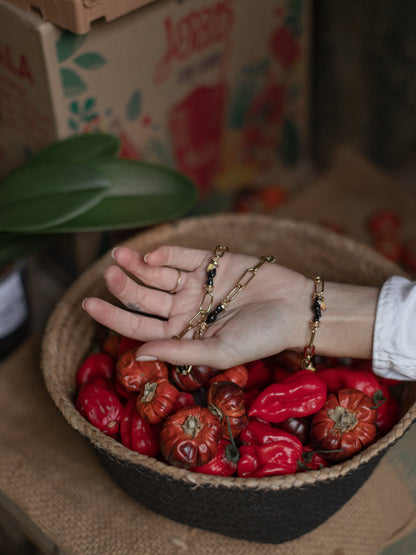 Collier chaîne toucan