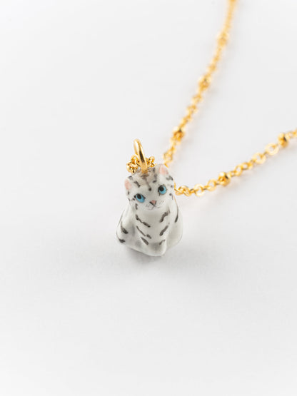 Collier chaton tabby