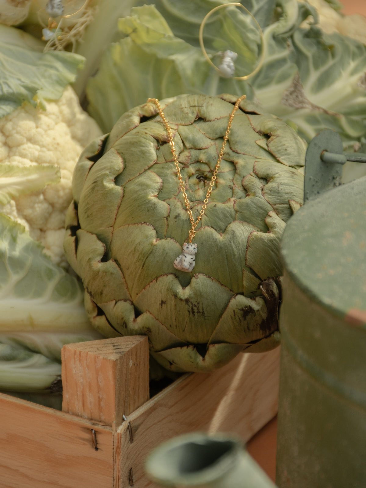 Collier chaton tabby