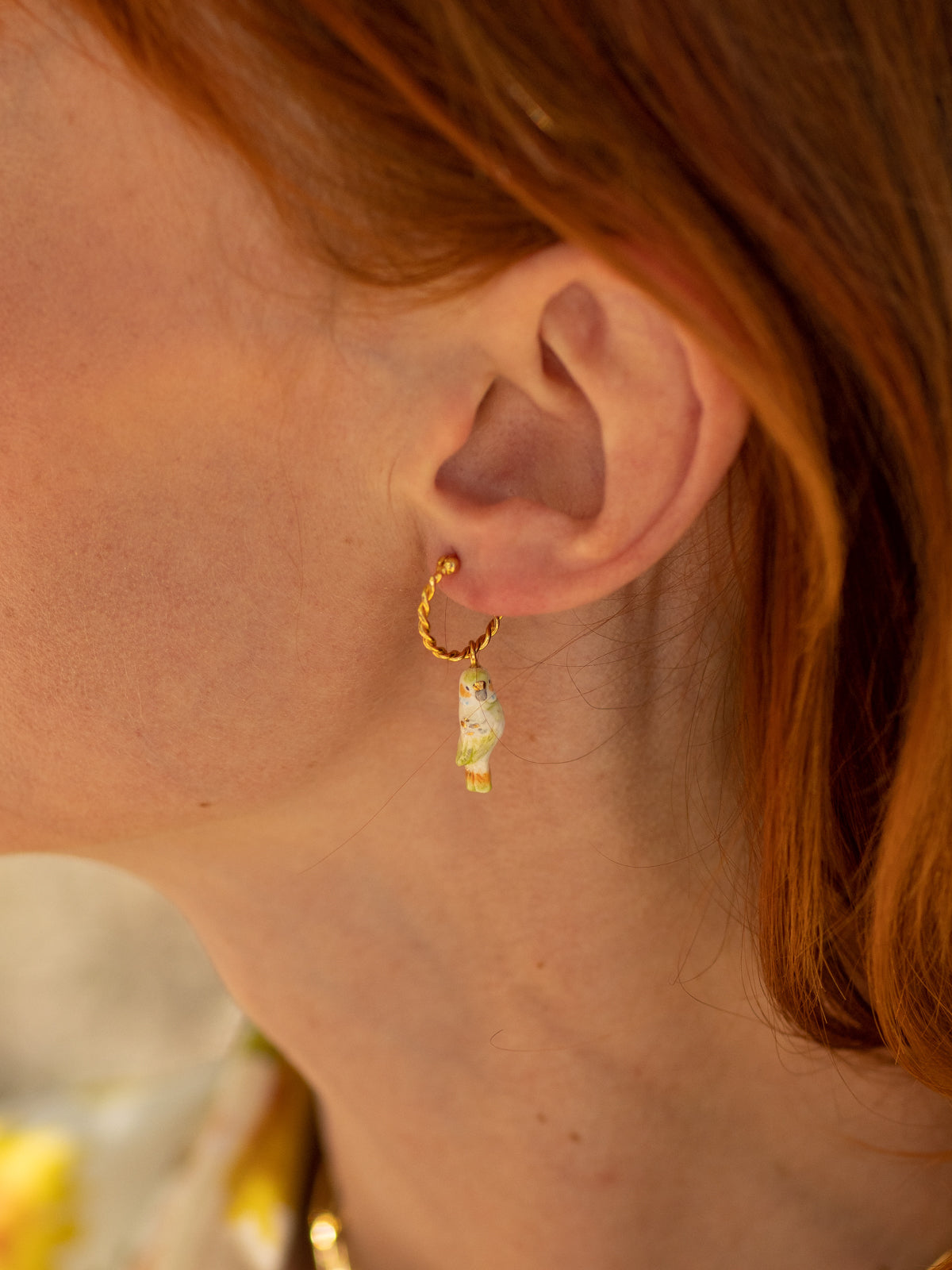 Mini créole perruche blanche - Vendue à l'unité