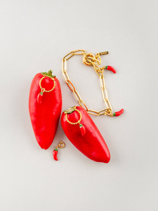 Mini créole cornicello napolitain - Vendue individuellement - Lucky you