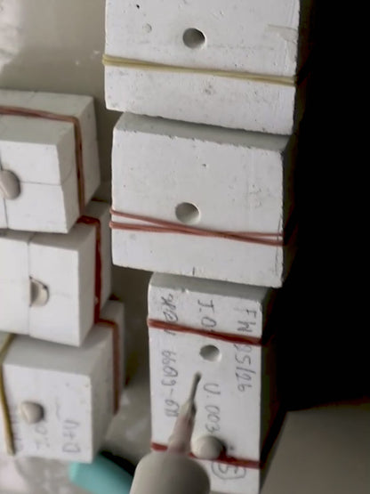 Bague fleur anémone bleue