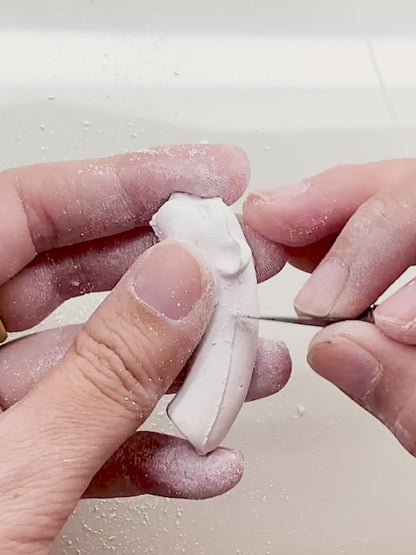 Bracelet bisou léopards blancs et dorés